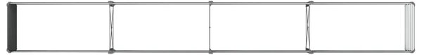 Povišeni vrtni krevet Antracit 320 x 40 x 55 cm - 320 x 40 x 55 cm Antracit