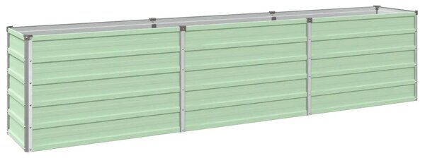Povišeni vrtni krevet Pastelno zelena 240 x 40 x 55 cm - 240 x 40 x 55 cm Pastelno zelena