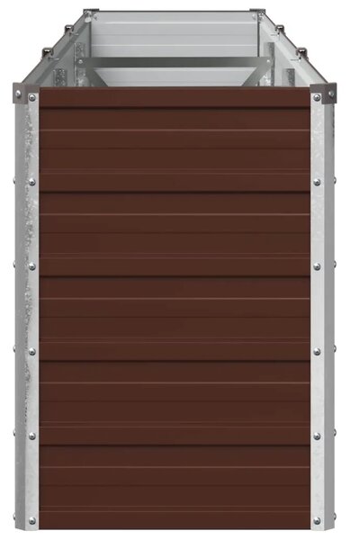 Povišeni vrtni krevet Smeđa 240 x 40 x 55 cm - 240 x 40 x 55 cm Smeđa