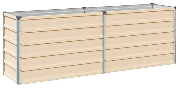 Povišeni vrtni krevet Slonovača 160 x 40 x 55 cm - 160 x 40 x 55 cm Slonovača