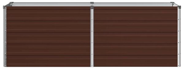 Povišeni vrtni krevet Smeđa 160 x 40 x 55 cm - 160 x 40 x 55 cm Smeđa