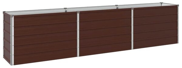 Povišeni vrtni krevet Smeđa 240 x 40 x 55 cm - 240 x 40 x 55 cm Smeđa