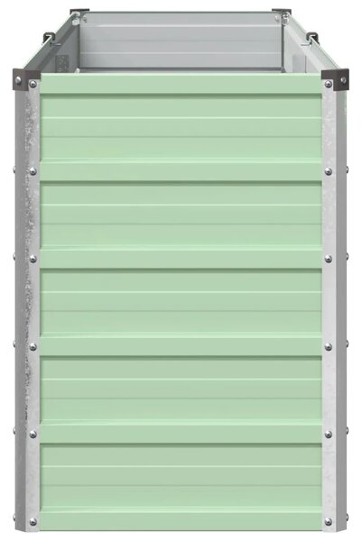 Povišeni vrtni krevet Pastelno zelena 160 x 40 x 55 cm - 160 x 40 x 55 cm Pastelno zelena