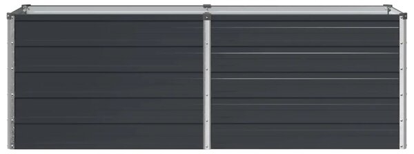 Povišeni vrtni krevet Antracit 160 x 40 x 55 cm - 160 x 40 x 55 cm Antracit