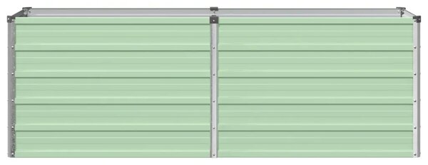 Povišeni vrtni krevet Pastelno zelena 160 x 40 x 55 cm - 160 x 40 x 55 cm Pastelno zelena