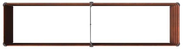 Povišeni vrtni krevet Rđa 160 x 40 x 55 cm corton - 160 x 40 x 55 cm Otporni čelik