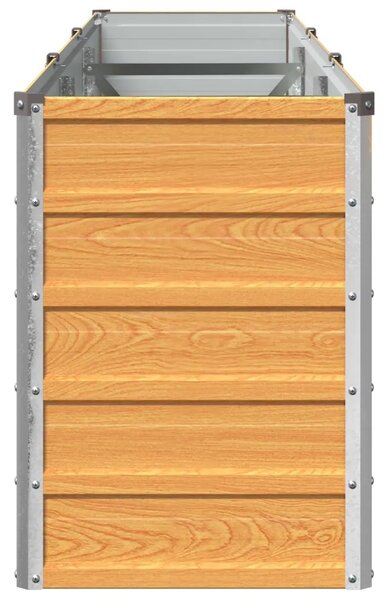 Povišeni vrtni krevet Prirodna 240 x 40 x 55 cm - 240 x 40 x 55 cm Prirodna