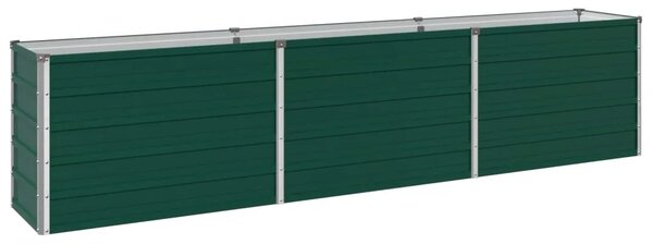 Povišeni vrtni krevet Zelena 240 x 40 x 55 cm - 240 x 40 x 55 cm Zelena
