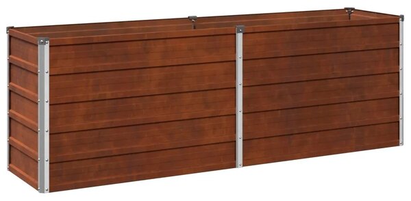 Povišeni vrtni krevet Rđa 160 x 40 x 55 cm corton - 160 x 40 x 55 cm Otporni čelik