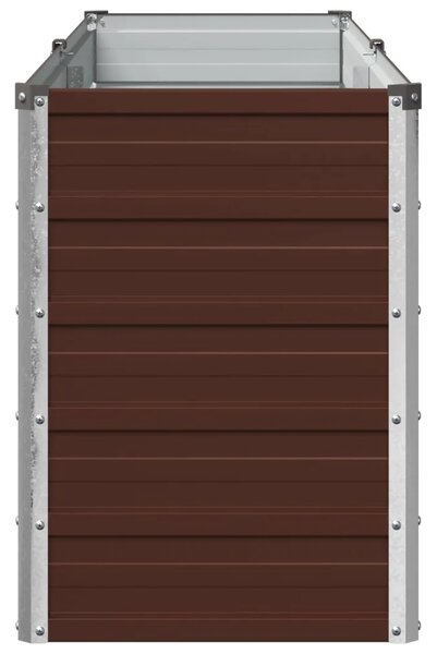 Povišeni vrtni krevet Smeđa 160 x 40 x 55 cm - 160 x 40 x 55 cm Smeđa