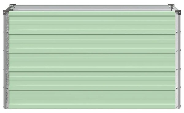 Povišeni vrtni krevet Pastelno zelena 100 x 40 x 55 cm - 100 x 40 x 55 cm Pastelno zelena