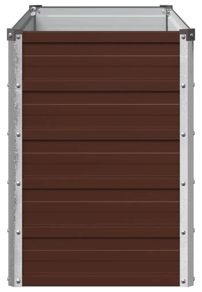 Povišeni vrtni krevet Smeđa 100 x 40 x 55 cm - 100 x 40 x 55 cm Smeđa