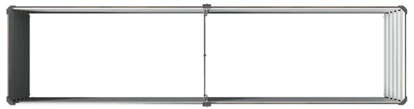 Povišeni vrtni krevet Crna 160 x 40 x 55 cm - 160 x 40 x 55 cm Crna