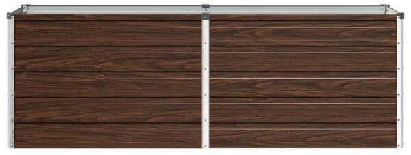 Povišeni vrtni krevet Crna 160 x 40 x 55 cm - 160 x 40 x 55 cm Crna