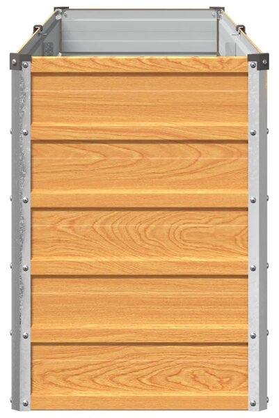 Povišeni vrtni krevet Prirodna 160 x 40 x 55 cm - 160 x 40 x 55 cm Prirodna