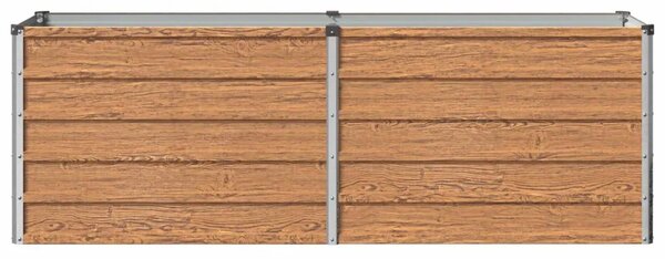 Povišeni vrtni krevet Drvena smeđa 160 x 40 x 55 cm - 160 x 40 x 55 cm Smeđa drvo