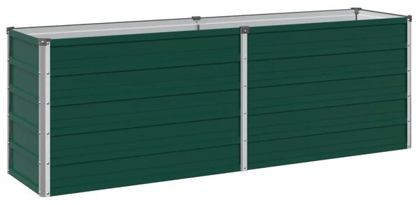 Povišeni vrtni krevet Zelena 160 x 40 x 55 cm - 160 x 40 x 55 cm Zelena