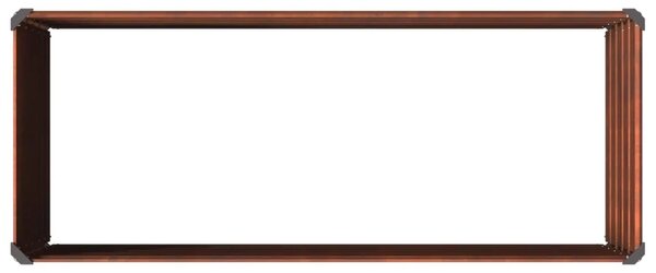 Povišeni vrtni krevet Rđa 100 x 40 x 55 cm corton - 100 x 40 x 55 cm Otporni čelik