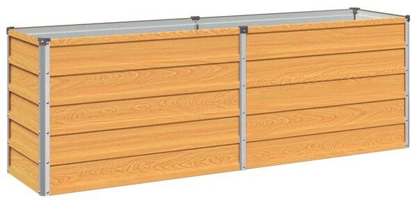 Povišeni vrtni krevet Prirodna 160 x 40 x 55 cm - 160 x 40 x 55 cm Prirodna