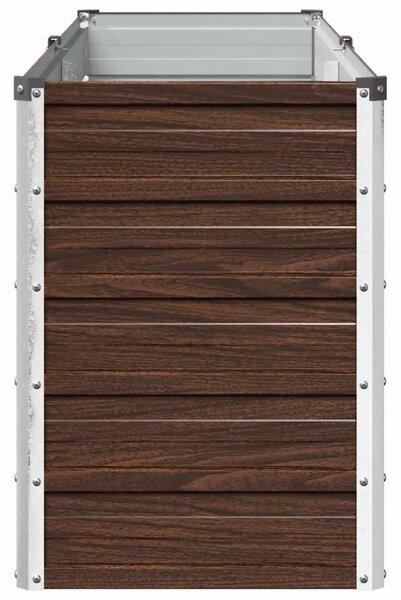 Povišeni vrtni krevet Crna 160 x 40 x 55 cm - 160 x 40 x 55 cm Crna