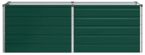 Povišeni vrtni krevet Zelena 160 x 40 x 55 cm - 160 x 40 x 55 cm Zelena