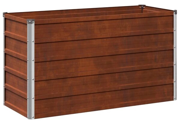 Povišeni vrtni krevet Rđa 100 x 40 x 55 cm corton - 100 x 40 x 55 cm Otporni čelik