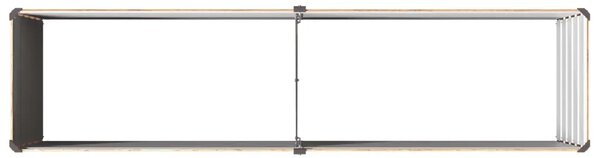Povišeni vrtni krevet Drvena smeđa 160 x 40 x 55 cm - 160 x 40 x 55 cm Smeđa drvo