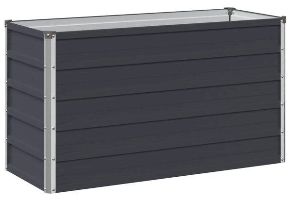 Povišeni vrtni krevet Antracit 100 x 40 x 55 cm - 100 x 40 x 55 cm Antracit