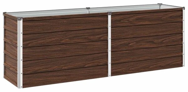 Povišeni vrtni krevet Crna 160 x 40 x 55 cm - 160 x 40 x 55 cm Crna