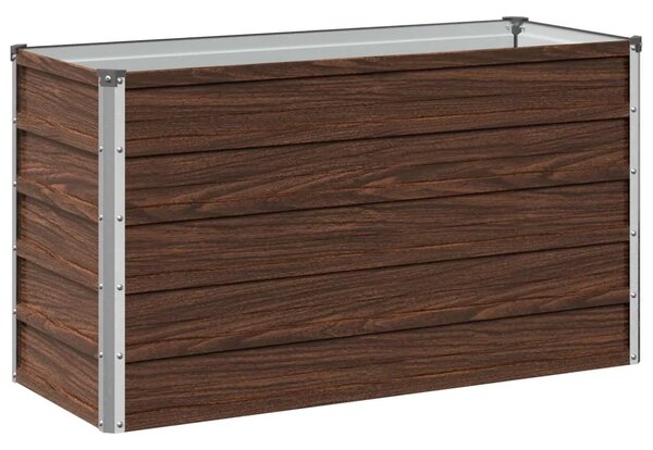 Povišeni vrtni krevet Crna 100 x 40 x 55 cm - 100 x 40 x 55 cm Crna