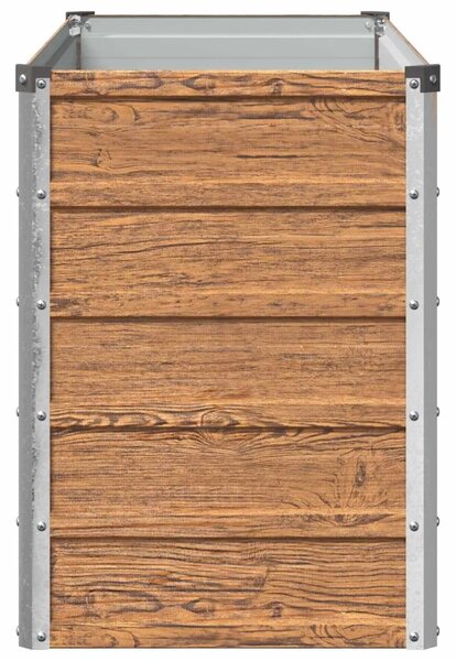 Povišeni vrtni krevet Drvena smeđa 100 x 40 x 55 cm - 100 x 40 x 55 cm Smeđa drvo