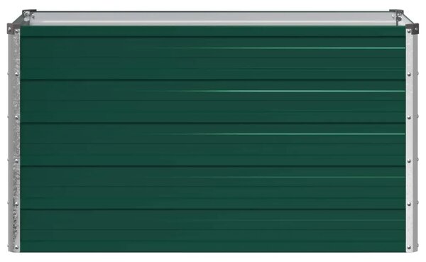 Povišeni vrtni krevet Zelena 100 x 40 x 55 cm - 100 x 40 x 55 cm Zelena