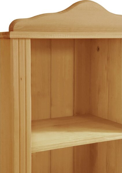 Biblioteka od masivnog bora u prirodnoj boji 77x116 cm Ella – Støraa