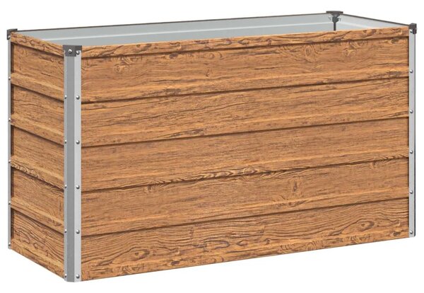 Povišeni vrtni krevet Drvena smeđa 100 x 40 x 55 cm - 100 x 40 x 55 cm Smeđa drvo
