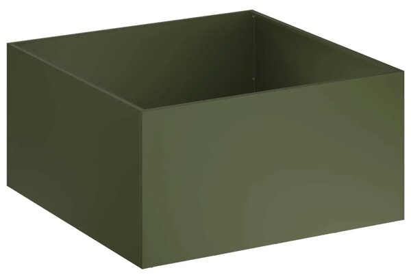 Vrtna saksija 2 kom. Maslinastozelena 100 x 100 x 40 cm - Maslinastozelena 100 x 100 x 40 cm 2