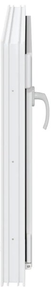 Prozor za podrum RISOR 95 x 50 cm PVC i prozirno staklo - Bijela 95 x 50 cm (Troslojni) Nagibanje i okretanje lijevo