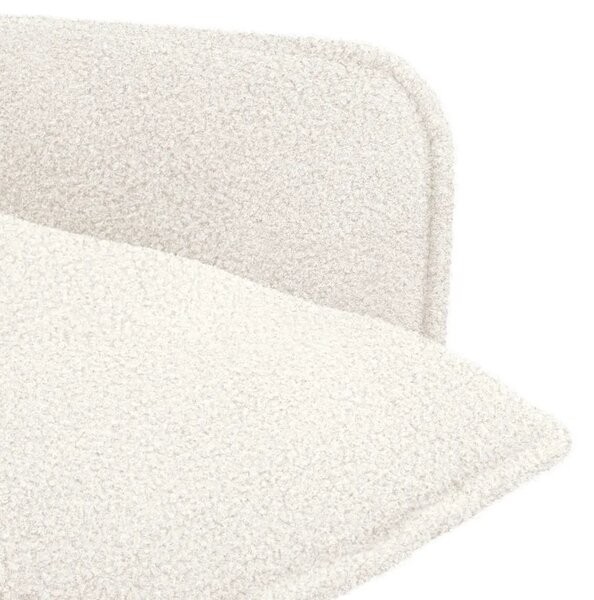 Fotelja Krem Bouclé - Krem