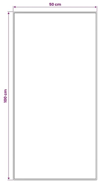 Traka za tepih ORIZ 1150 gsm Plava - Plava 50 x 100 cm