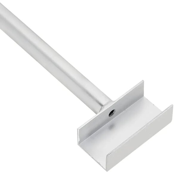 Kuka za platna za prikolice Srebrna 136-218 cm - 136-218 cm 1