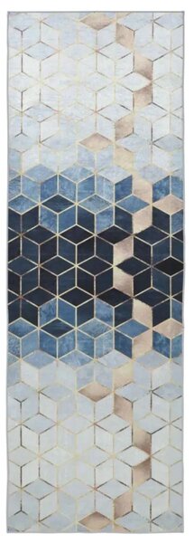 Traka za tepih LESAKA Srebrna 50 x 100 cm Dijamantni baršun - Srebrna 50 x 100 cm