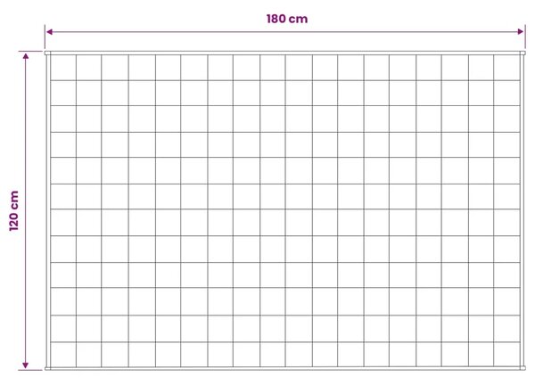 Težak pokrivač Antracit 120 x 180 cm 5 kg 100% Pamuk 205T - Antracit 120 x 180 cm 5 kg