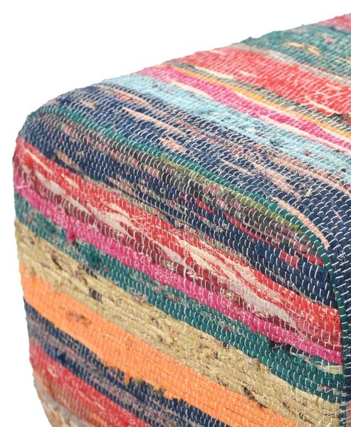 Klupa 110 x 30 x 45 cm Prava koža Šareni - Šareni