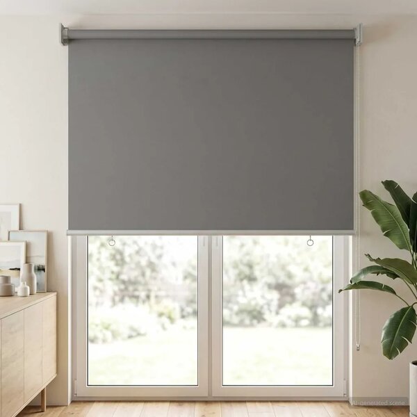 Rolo zavjesa za vanjsku uporabu s UV zaštitom Svjetlosiva - Svjetlosiva 60 x 230 cm