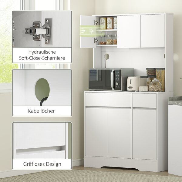 Kuhinjski ormarić 100Š x 38D x 180V cm - Bijela