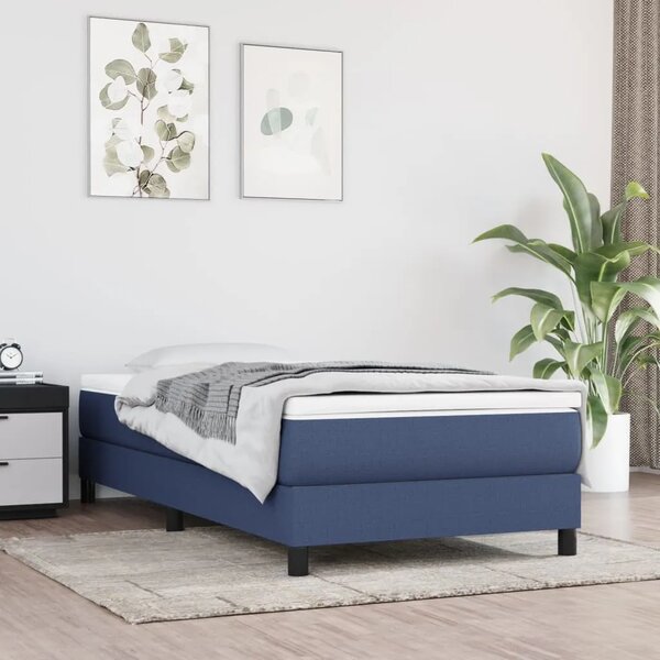 Madrac s džepičastim oprugama srednje tvrdoće plavi 90x190x20 cm - OUTLET - NEPREUZETO