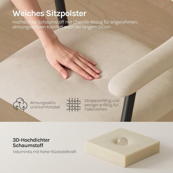 Blagovaonske stolice 53 x 54,5 x 78,5 cm - Siva