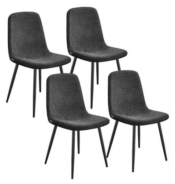 Set blagovaonskih stolica od 4 komada - Siva