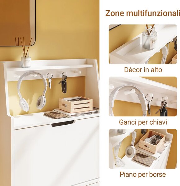 Stalak za cipele 60x19x119 cm