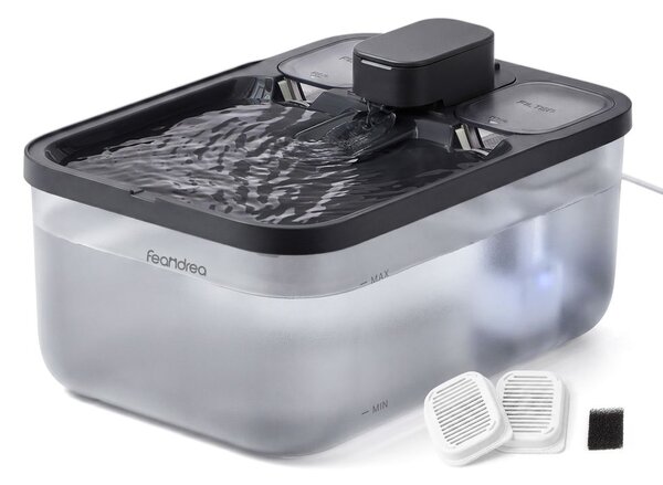 Fontana za mačke - Crna - 3 filtera