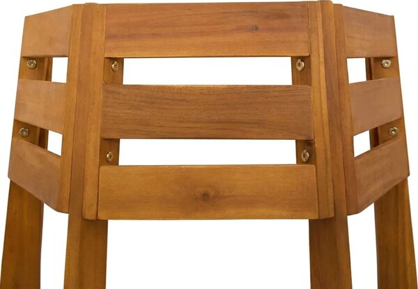 Klupa pod drvetom 160 x 70 x 86 cm Čvrsto drvo akacije Prirodna - 1